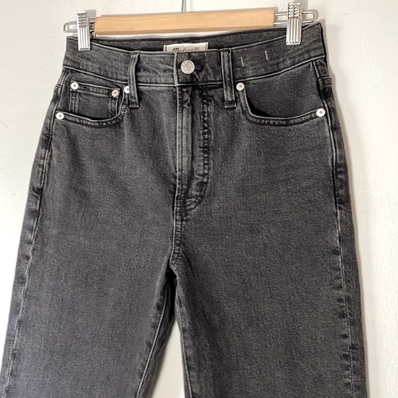 MADEWELL Perfect Vintage Jeans in Lunar Wash Washed Black - Picture 4 of 14